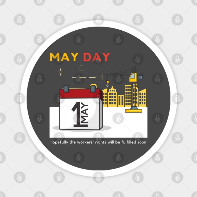 May Day Series 7 Magnet by Alfaroni